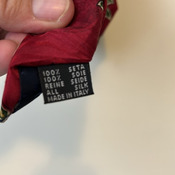 Charles Jordan Paris Neck Tie 100% Silk - Picture 4 of 4